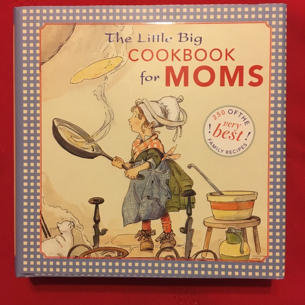 NWT The Little Big Cookbook for Moms w/ dust cover